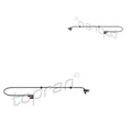 2x TOPRAN Sensor Raddrehzahl hinten links rechts für Mercedes S-Klasse W221