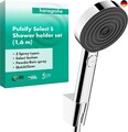 hansgrohe Duschset Pulsify Select S, Duschkopf mit Schlauch und Halterung,
