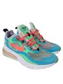 NIKE Schnürsneaker Damen Sneaker Gr. DE 40 blau-grün-hellgrau Casual-Look