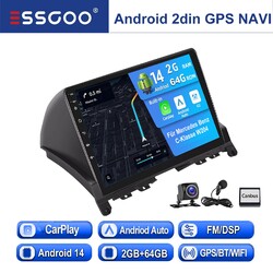 Android 13.0 Autoradio Navi GPS 64G für Mercedes Benz C Klasse W204 S204 MIK KAM