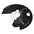 1x Spritzblech, Bremsscheibe FEBI BILSTEIN 175563 passend für LAND ROVER