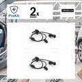 2x ORIGINAL® Triscan Sensor, Raddrehzahl Hinten, Links, Rechts für Opel Astra