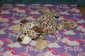 Vintage NICI Leopard Wild Friends   liegend  TOP Kuscheltier Stofftier ca.18cm