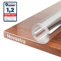 Novastra Tischfolie 2mm Transparent Klar Tischdecke Tischschutz Abwaschbar PVC