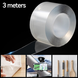 Doppelseitiges Nano Tape Klebeband TransparentBand Beidseitig Extra Stark Klebe√