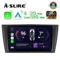 2+32GB Android 14 Autoradio Carplay BT GPS Navi für Toyota Avensis T27 2008-2015