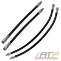 4x BREMSSCHLAUCH VORNE + HINTEN FÜR MERCEDES C-KLASSE CLS CLK E-KLASSE SLK
