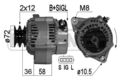 ERA Lichtmaschine Generator Lima 209250A für TOYOTA LAND CRUISER 90 Hardtop 2 3