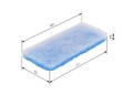 BOSCH Filter Innenraumluft DAF 6,7 4,5 1829399 1950785