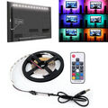 5V LED Backlight TV Hintergrundbeleuchtung USB Lichtstripe Streifen RGB PC-Band