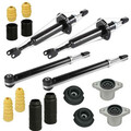 Stoßdämpfer vorne hinten Gasdruck Domlager Puffer Pro Set für VW Passat 3B 3BG