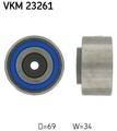 SKF VKM 23261 Umlenk-/Führungsrolle, Zahnriemen für CITROËN JAGUAR LAND ROVER Ri