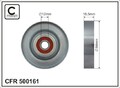CAFFARO 500161 Spannrolle, Keilrippenriemen für NISSAN