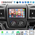DAB+ Apple CarPlay Für Fiat Ducato 2006-2022 Android 14 Autoradio GPS WiFi 2+64G