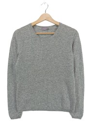 INCLUDE Feinstrickpullover Damen Pullover Gr. DE 36 hellgrau Casual-Look