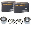 2x DENCKERMANN RADLAGER-SATZ mit ABS-RING VORNE passend für ABARTH 500 500C GRAN