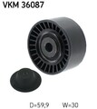 SKF VKM 36087 Umlenk-/Führungsrolle, Keilrippenriemen für RENAULT SMART