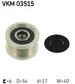 SKF Generatorfreilauf VKM 03515 für OPEL