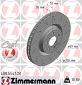 2x Bremsscheibe COAT Z ZIMMERMANN 400.5541.20 für MERCEDES KLASSE W177 V177 W247