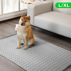Kühlmatte für Hunde Katzen Haustiere Selbstkühlende Matte Pet Mat bequem bissfes