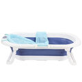 Baby Badewanne Kleinkinder Wanne Tub Babywanne Kinder mit Thermometer Faltbare