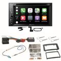 Pioneer AVH-Z3200DAB Carplay Bluetooth DAB Einbauset für T5 2003-2015 Multivan