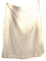 Damen Sommer Rock Sommerrock ashley brooke S M L 36 38 40 weiß Häkelmuster