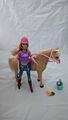 Barbie Und Pferd Feed & Cuddle Tawny Mattel Puppe Und Pferd 2014