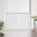 1er Küche Gardine Voile Scheibengardinen Bistrogardine Landhaus Kurzstore Modern