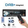 DAB+ integriert 1 DIN Autoradio Bluetooth RDS AM FM 2x USB Freisprech TF AUX IN