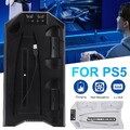 PS5 Ständer, PS5 Standfuß mit Lüfter, PS5 Controller Kühlständer Ladestation DE