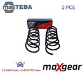60-1162D SCHRAUBENFEDER FAHRWERKSFEDER VORNE MAXGEAR 2PCS NEU OE QUALITÄT