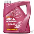 4 LITER SAE 75W-80 MANNOL MTF-4 GETRIEBEÖL SCHALTGETRIEBE API GL4