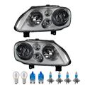 Scheinwerfer Set Chrom inkl. Premium Lampen für VW Touran 1T1 1T2 mit Blinker