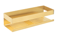 WENKO Turbo-Loc® Wandablage Mod. Genova Gold Matt, Befestigen ohne Bohren