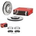 brembo BREMSSCHEIBEN + XTRA BELÄGE VORNE passend für RENAULT MEGANE 4 SCENIC 4