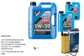 BOSCH Ölfilter 7L Liqui Moly Longtime High Tech 5W-30 für BMW Toyota X3