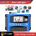 20A~100A MPPT/PWM Solar Ladegerät Controller Panel Regler Daul USB 12V-24V