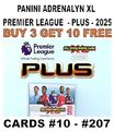 Panini Adrenalyn XL Premier League Plus 2025 24/25 Karten #10 - #207