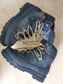 Hanwag Goretex Bergstiefel Wanderschuhe Vibram  Sohle  Gr.41 Schwarz Grau
