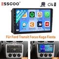 DAB Autoradio Android14 64G Carplay Für Ford Transit MK7 Focus Kuga KAM GPS NAVI