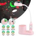 Kinder Schreibtischlampe mit Stifthalter LED Nachttischlampe Dimmbare Tischlampe