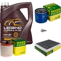 MANN Inspektionspaket 5 L MANNOL Legend Formula C5 0W-20 für Opel Astra K 1.0