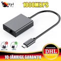USB C Auf Ethernet Adapter Ladeadapter Für Waipu Stick Chromecast Google TV Mac