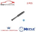 STOSSDAMPFER STOßDÄMPFER 2 STÜCK PAAR HINTEN MEYLE 626 725 0007 2PCS I NEU