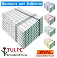 Geschirrtücher Baumwolle Geschirrtuch Halbleinen 10 Set Küchentuch Trockentuch