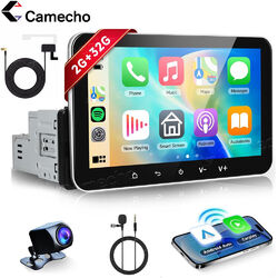 DAB+ 1DIN Android 13 Autoradio 2+32GB mit Apple Carplay GPS Navi Wifi RDS Kamera
