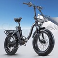 Elektrofahrrad 25km/h Pedelec 48V 15AH Akku Ebike 20 Zoll E Mountainbike