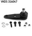 Querlenkerstift VKDS 316047 SKF für RENAULT 19 I 19 II 19 II Chamade 21 CLIO I 9