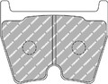 FERODO Bremsbacke Bremsbacken FCP1664Z Vorne für AUDI A4 Avant (8ED, B7) 95.4mm